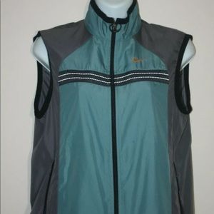 Nike vest women's size small |Teal/black/grey